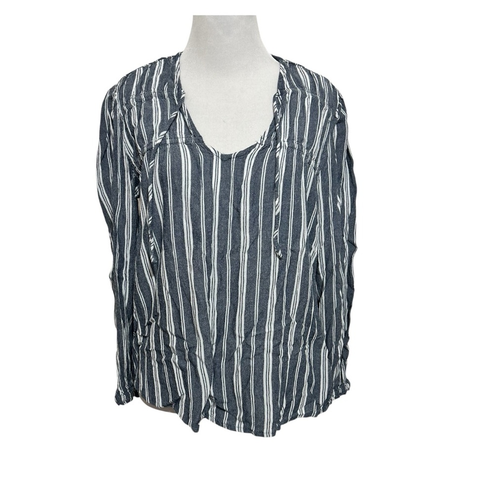 5/$30 🎈 Old navy medium striped boho peasant top